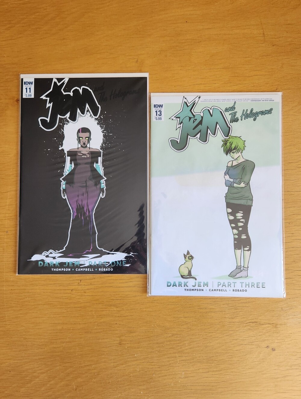 Jem and the Holograms #11, #13 - Comic Books (Lot of 2) 